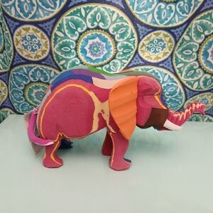 Colorful Elephant Figurine By Ocean Sole Africa Flip The Flop